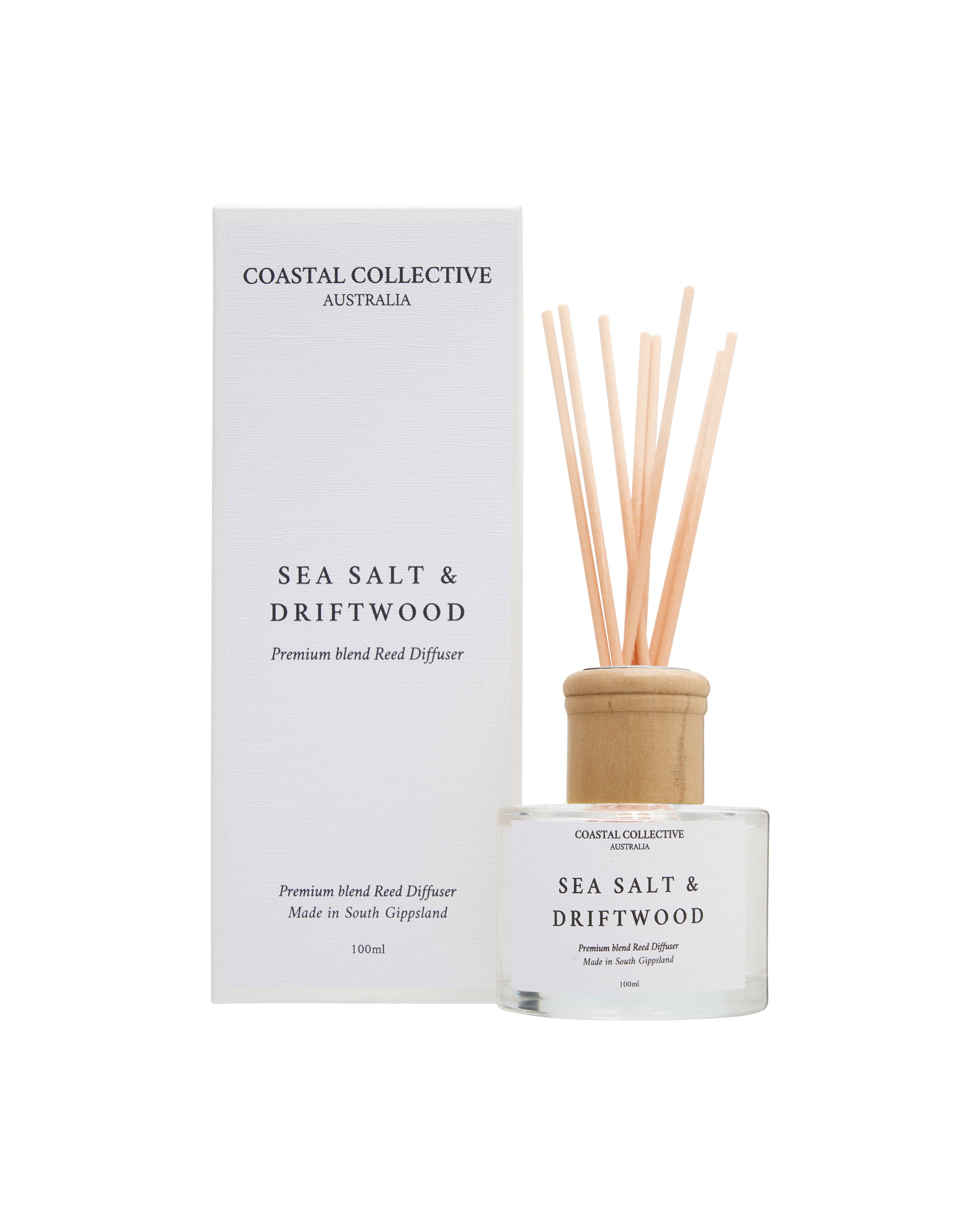 100ML DIFFUSER - SEA SALT DRIFTWOOD – Coastal Collective Australia