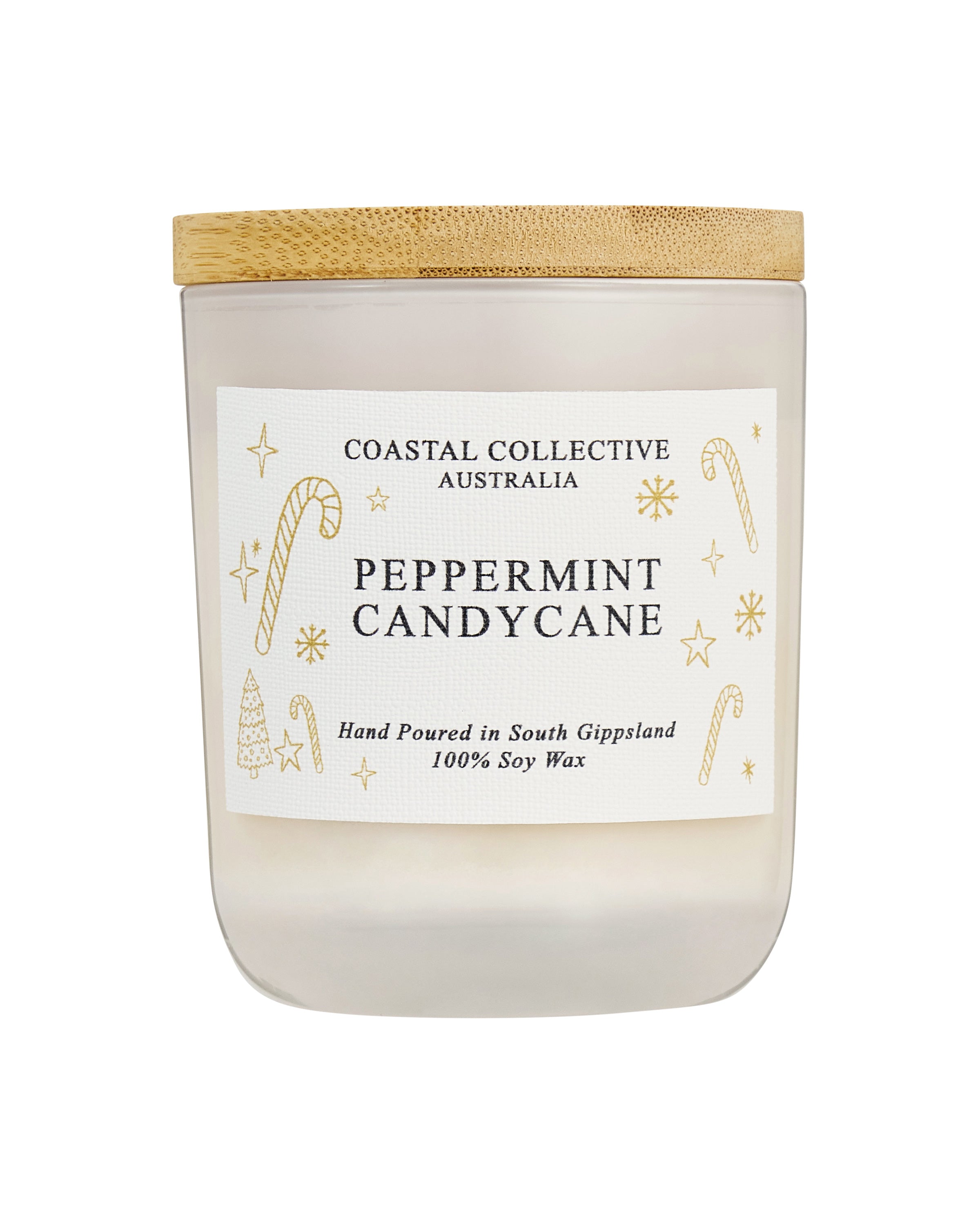 Peppermint Candycane Jar Candle