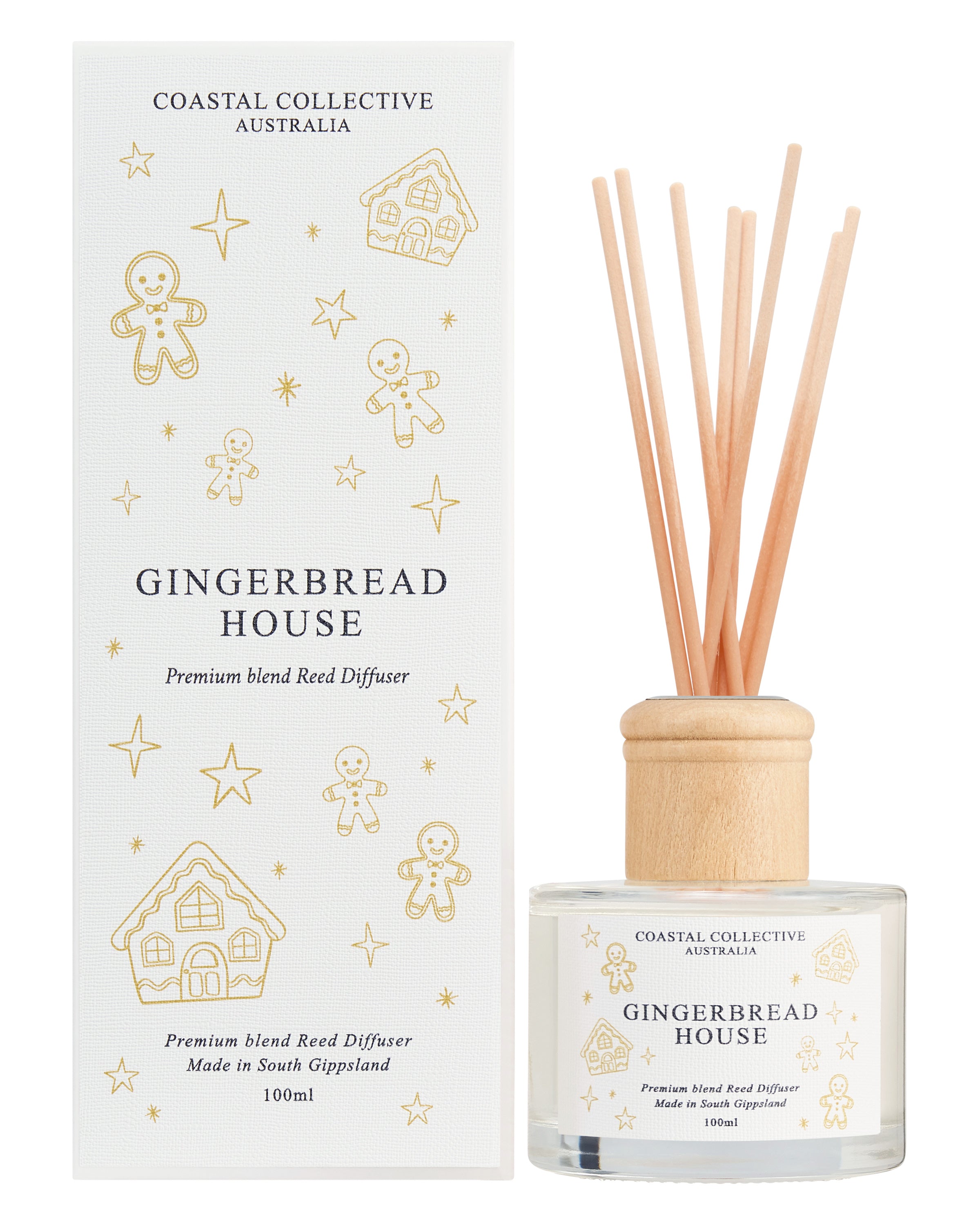 Gingerbread House 100ml Reed Diffuser