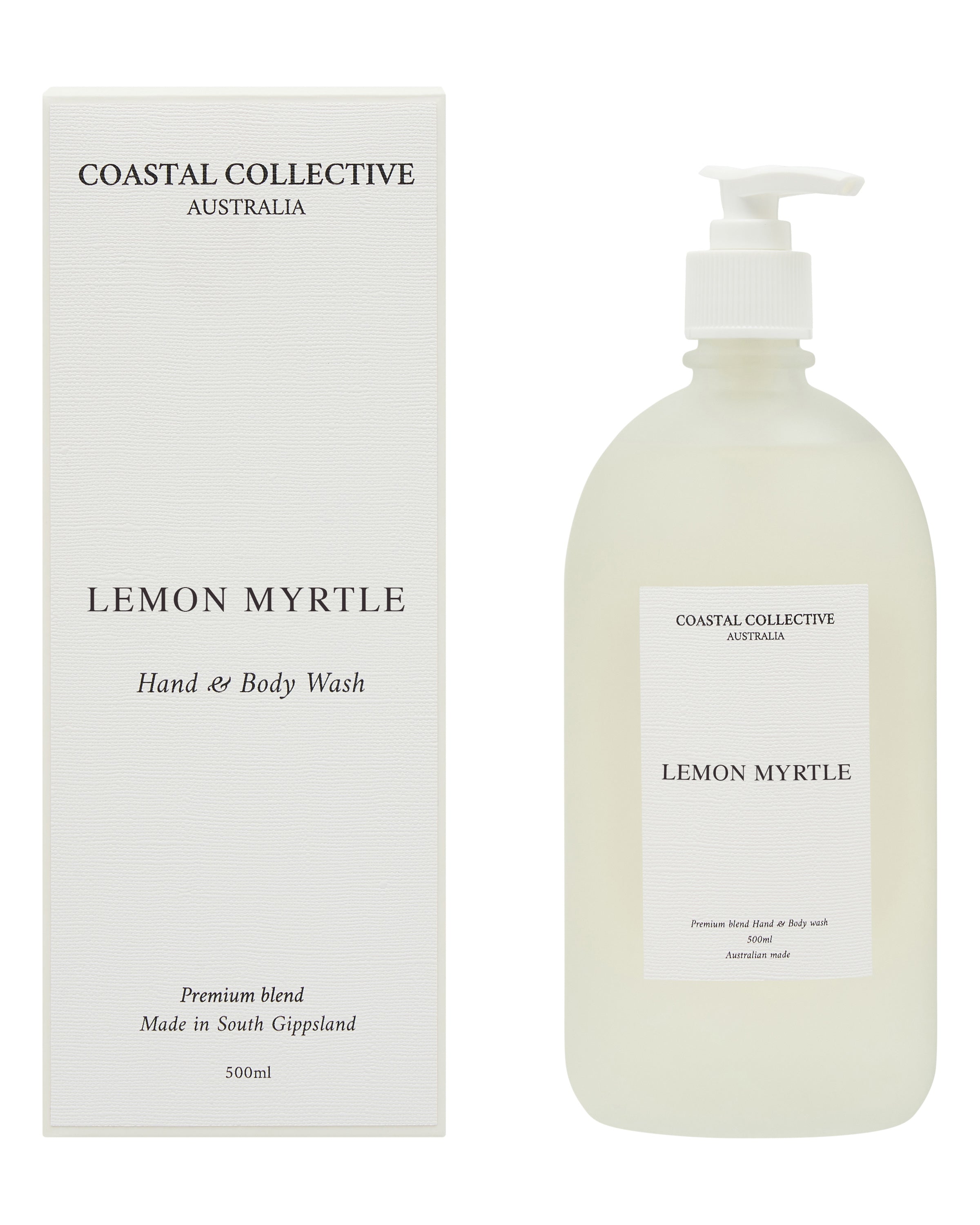 500ML HAND BODY WASH - LEMON MYRTLE