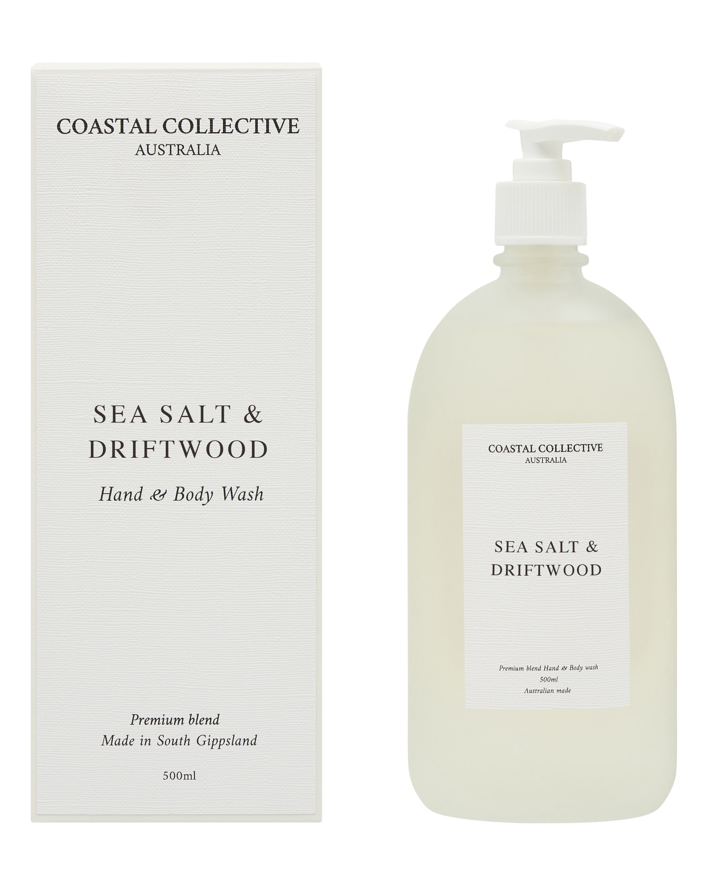 500ML HAND BODY WASH - SEA SALT DRIFTWOOD